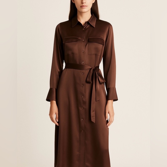 Madewell Brown Maxi Dress - Picture 2 of 11